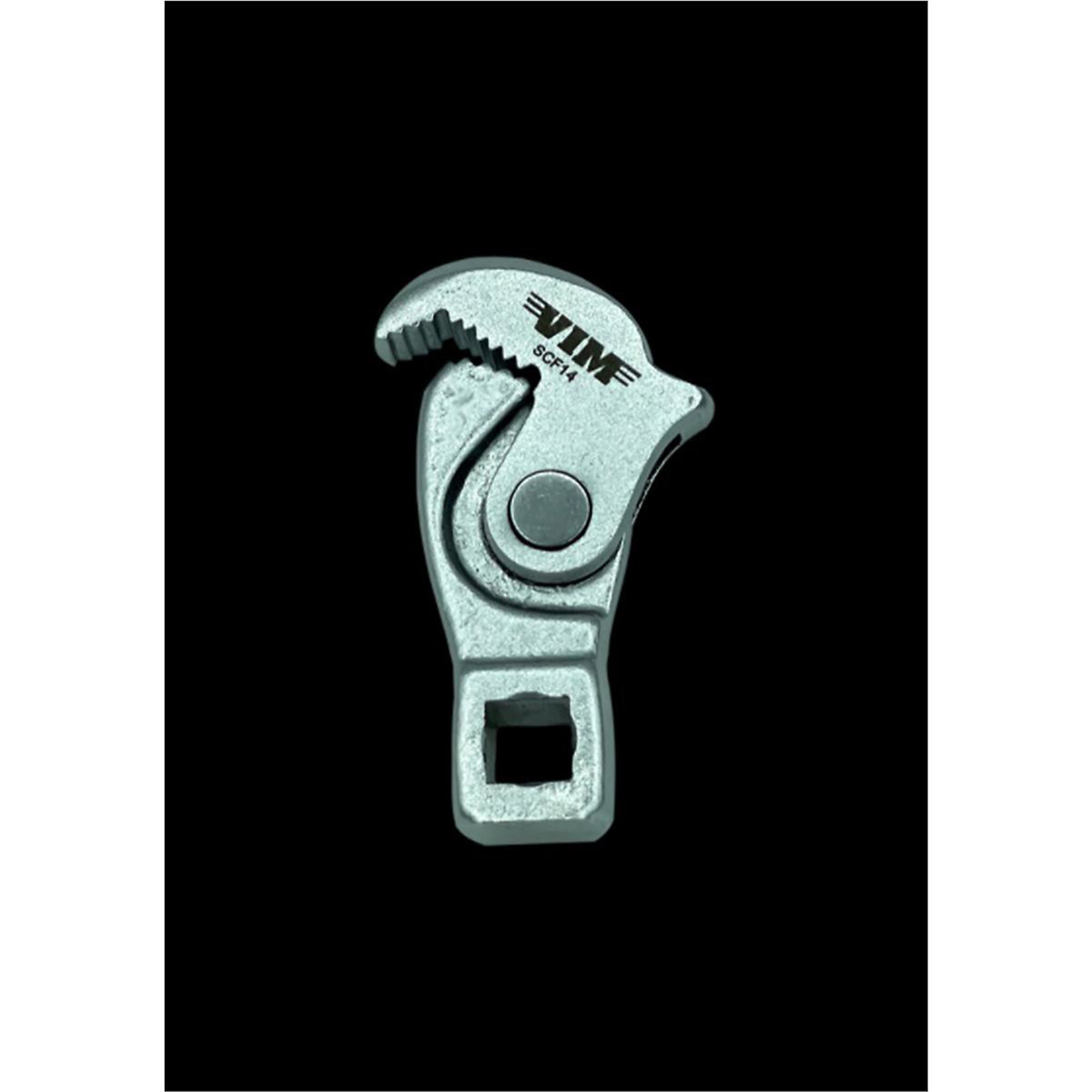 VIM Tools Spring-Loaded Crowfoot Wrench — 1/4in. Drive, 5mm to 12mm, Model# VIMSCF14